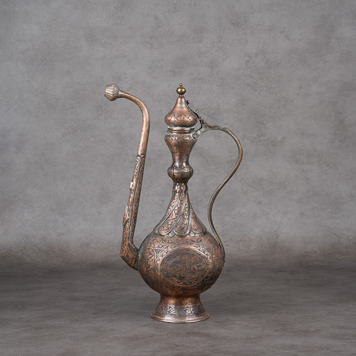 Red Copper Islamic Pitcher