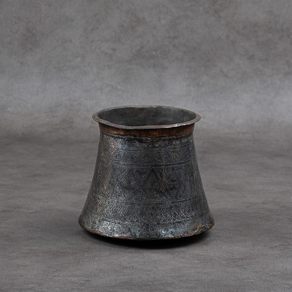 Handmade Red Copper Basin