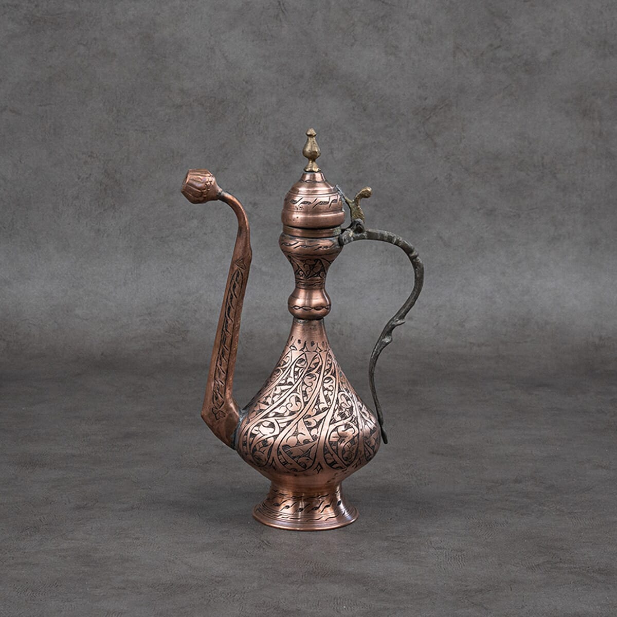 Red Copper Islamic Pitcher