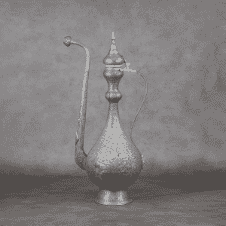 Red Copper Islamic Pitcher