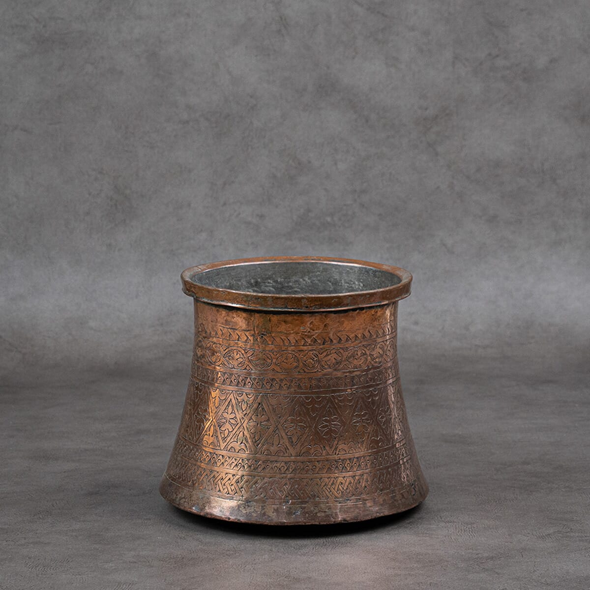 Handmade Red Copper Basin