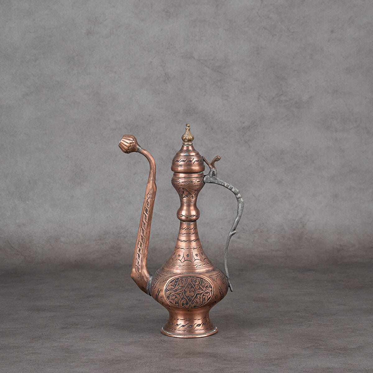 Red Copper Islamic Pitcher