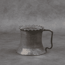 Red Copper Milk Pail