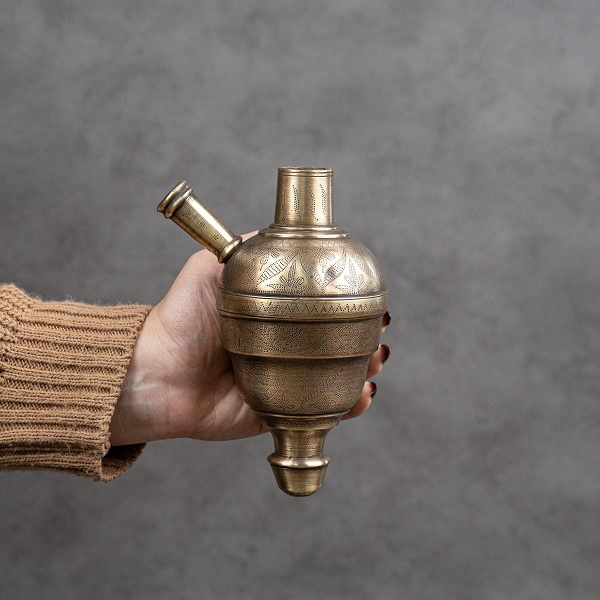 Shish hookah made of brass