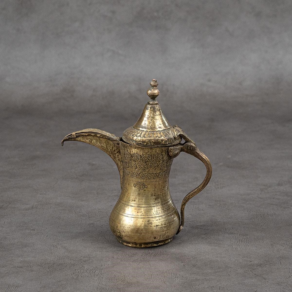 Coffee pot made of brass