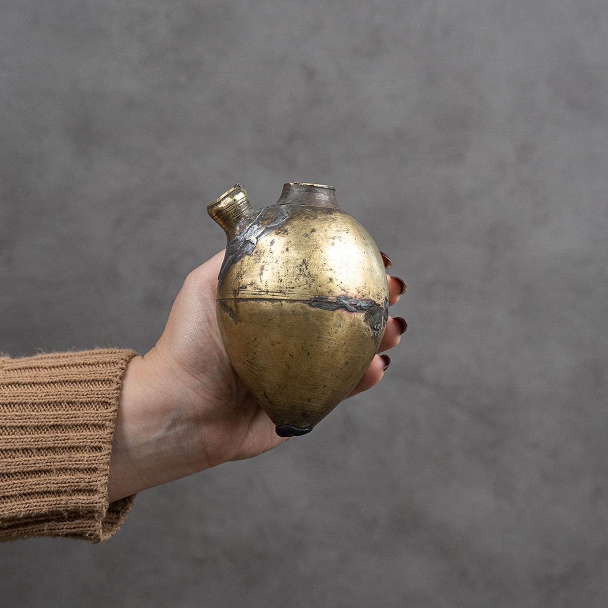 Shish hookah made of brass