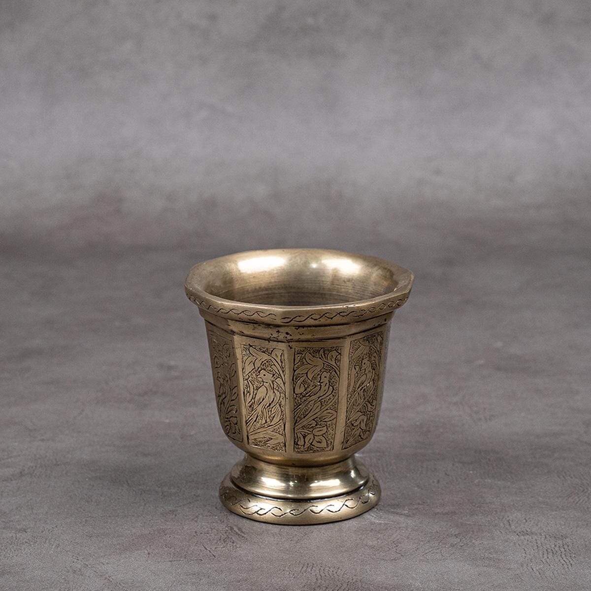 mortar made of brass