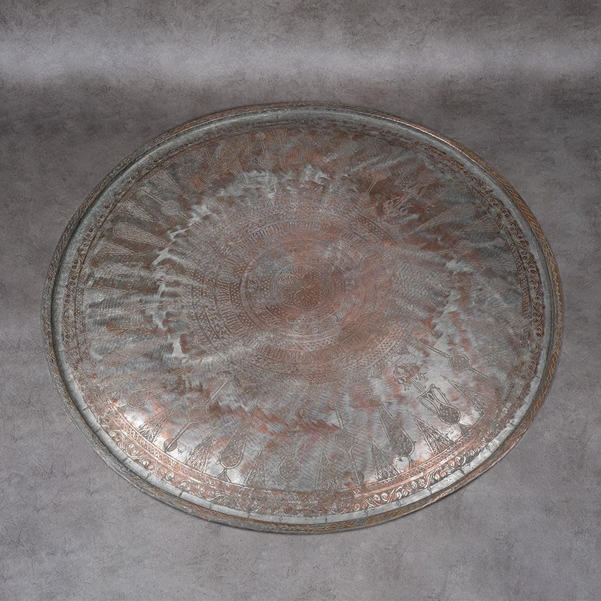 chest made of red copper