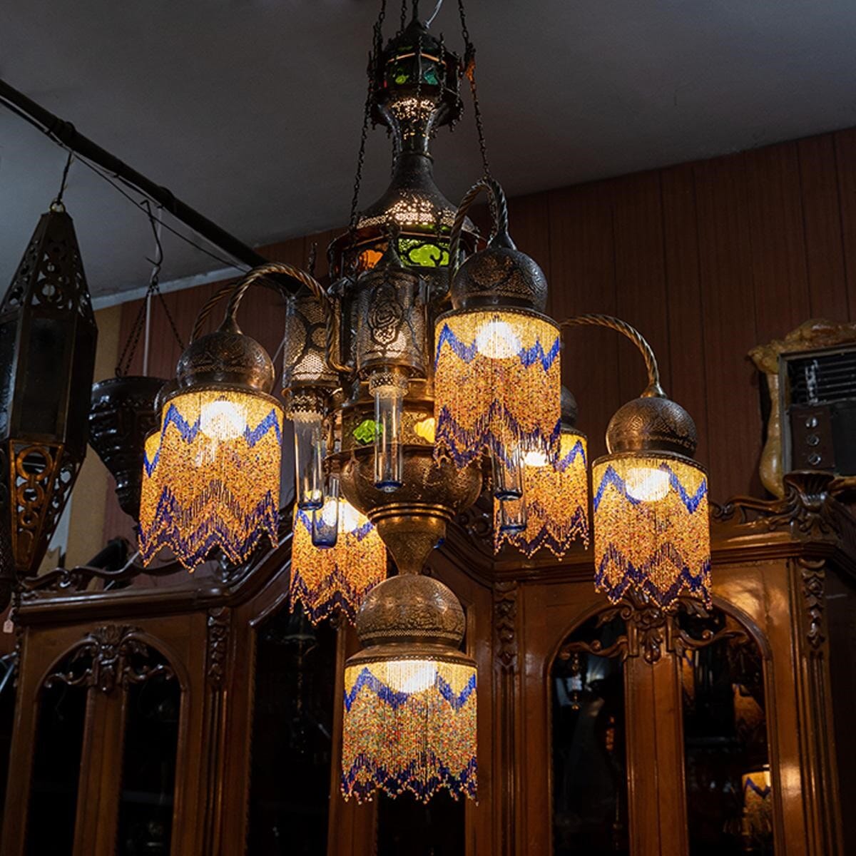 Oriental style chandelier